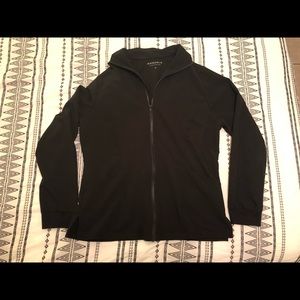 Mandala womens scrub jacket and jogger pants. Black. Size medium